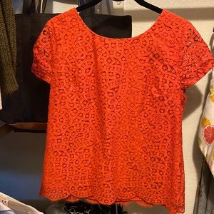 J. Crew lace top